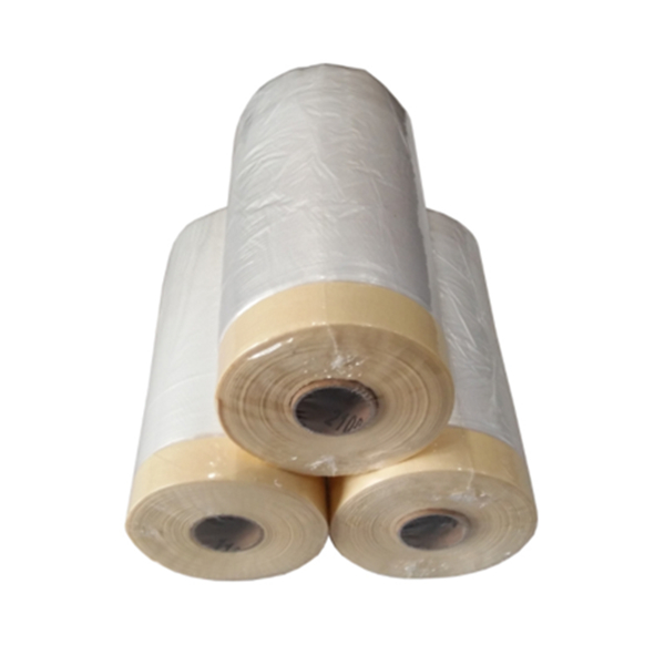 Outdoor Used Pre Taped Masking Film