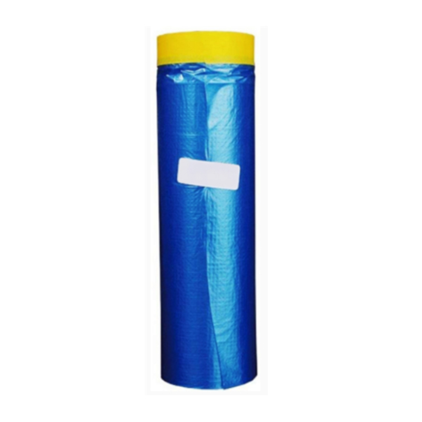 Car Painting Masking Tape With Blue Cover Film